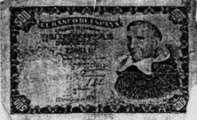 Billete de quinientas pesetas de la época